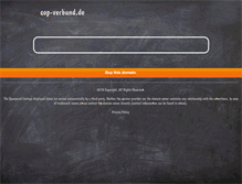 Tablet Screenshot of cop-verbund.de